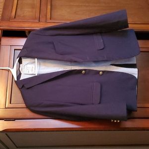 Boys Navy Izod Blazer 14